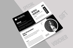 Gift Voucher Set With White