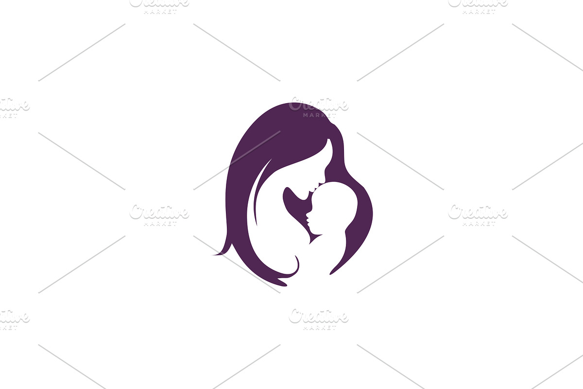 Mother & Child Logo, a Branding & Logo Template by Graphic_Maker_Bogura (Photo 2 of 2)