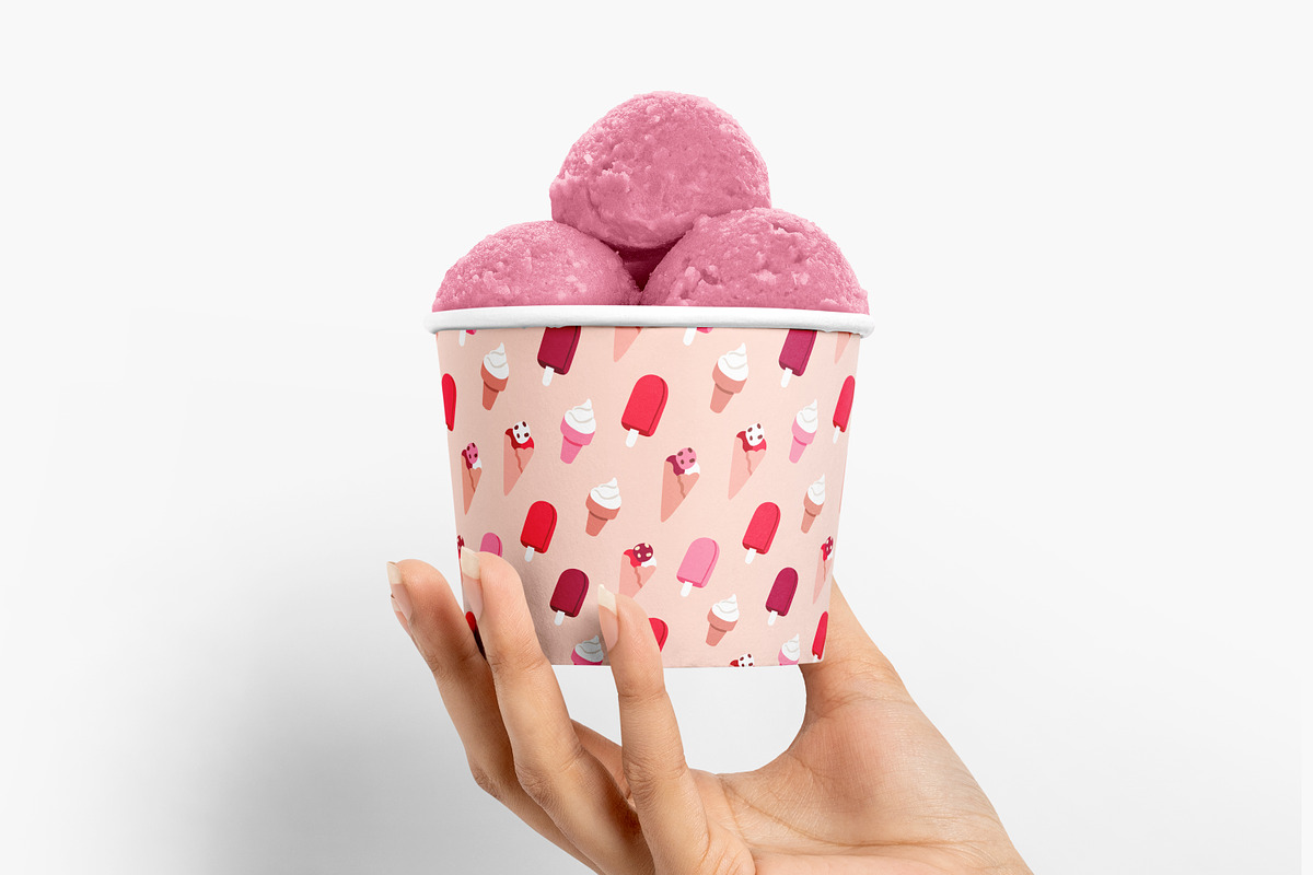 Sweets, desserts seamless patterns, a Pattern Graphic by Good Studio (Photo 11 of 11)