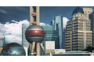 Iconic Oriental Pearl Tower and, an Architecture Photo by Our Amazing World