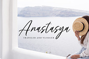 Meritany - Modern Handwritten Font, a Script Font by MJB Letters (Thumbnail 5 of 8)