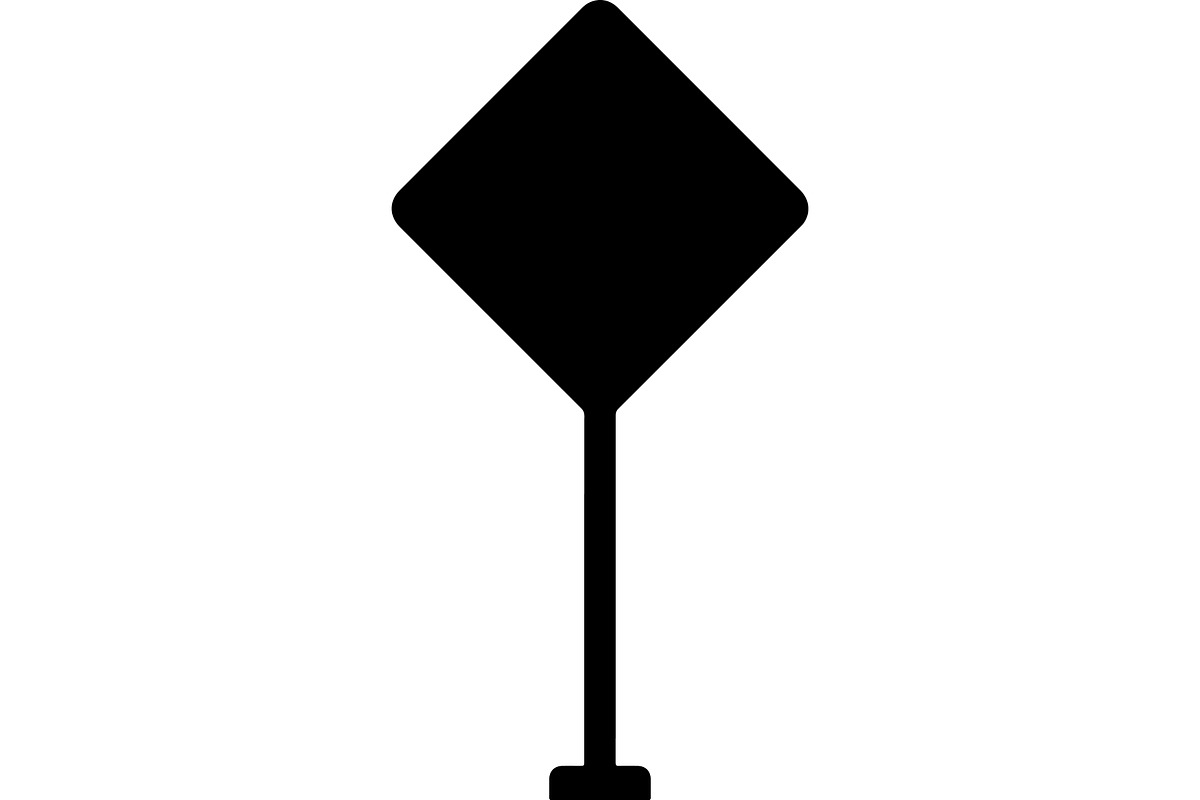 Road construction and traffic sign, a Transportation Illustration by jahid234 (Photo 7 of 13)