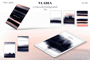VLADIA watercolor abstract, a Texture Graphic by Salted Galaxy (Thumbnail 2 of 11)
