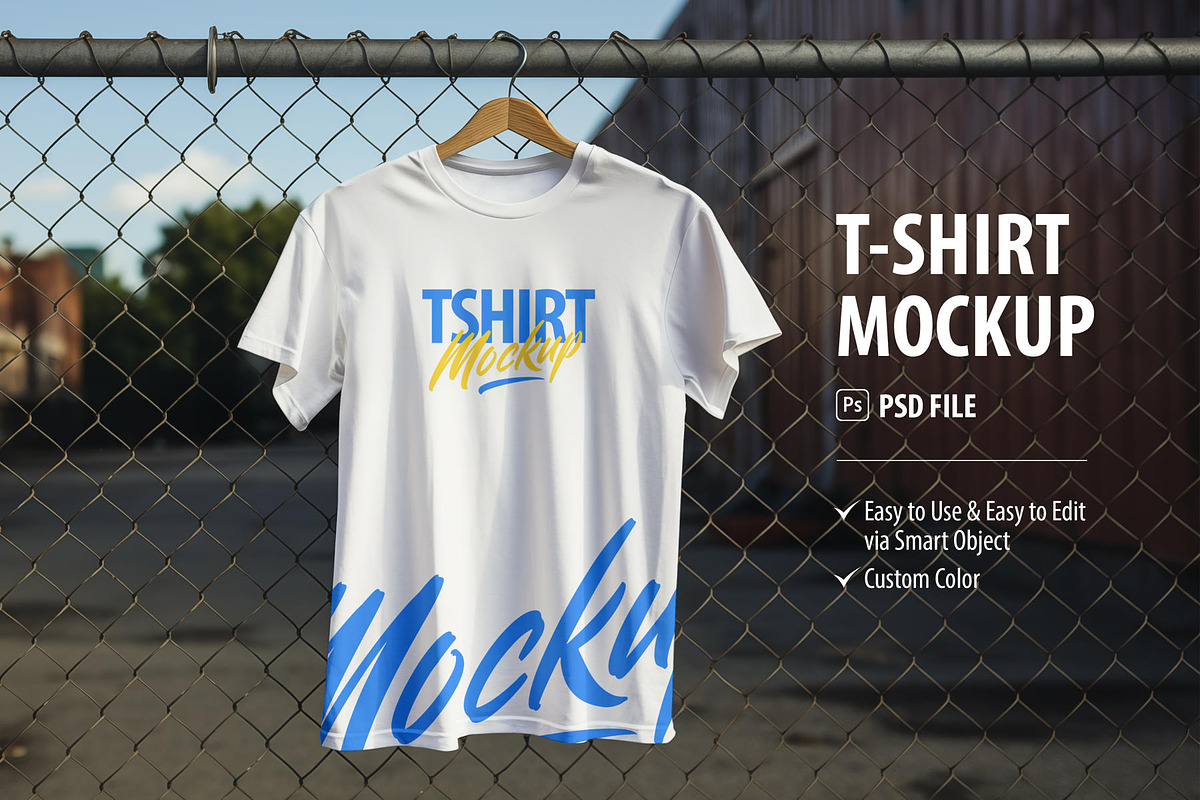 T-Shirt Mockup, a Shirt Mockup by
