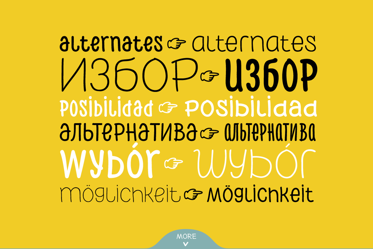 PH - 96 Handmade Fonts, a Script Font by Fontfabric (Photo 5 of 5)