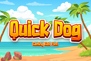 Quick Dog - Gaming Kids Font, a Sans Serif Font by Pinisi ART (Thumbnail 1 of 10)
