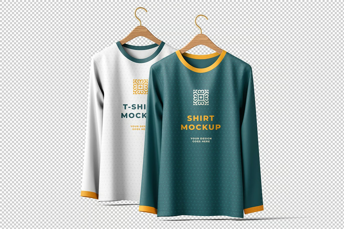 Long Sleeve Shirt Mockup, a Shirt Mockup by zpackcreative (Photo 5 of 5)
