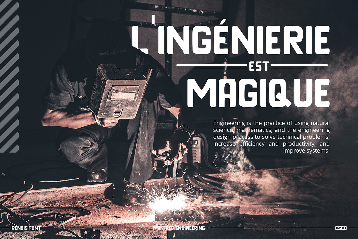 Renois – Display Sans Serif, a Sans Serif Font by Craft Supply Co. (Photo 4 of 8)