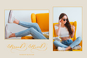 Bologna Script, a Script Font by Has_rizal (Thumbnail 2 of 13)