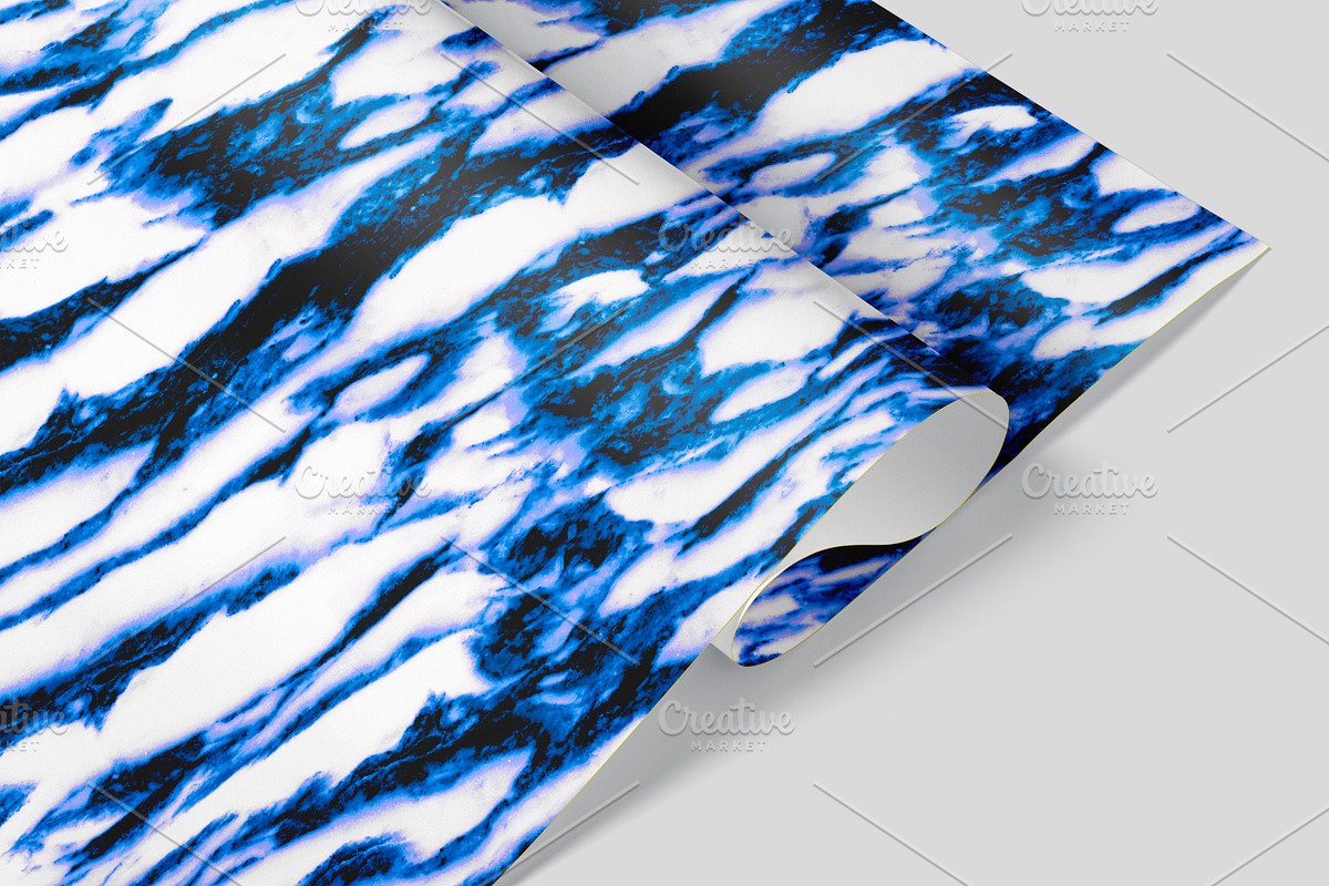 Blue Marble Texture | Repeat Pattern, a Pattern Graphic by PATTERNBASE (Photo 3 of 4)