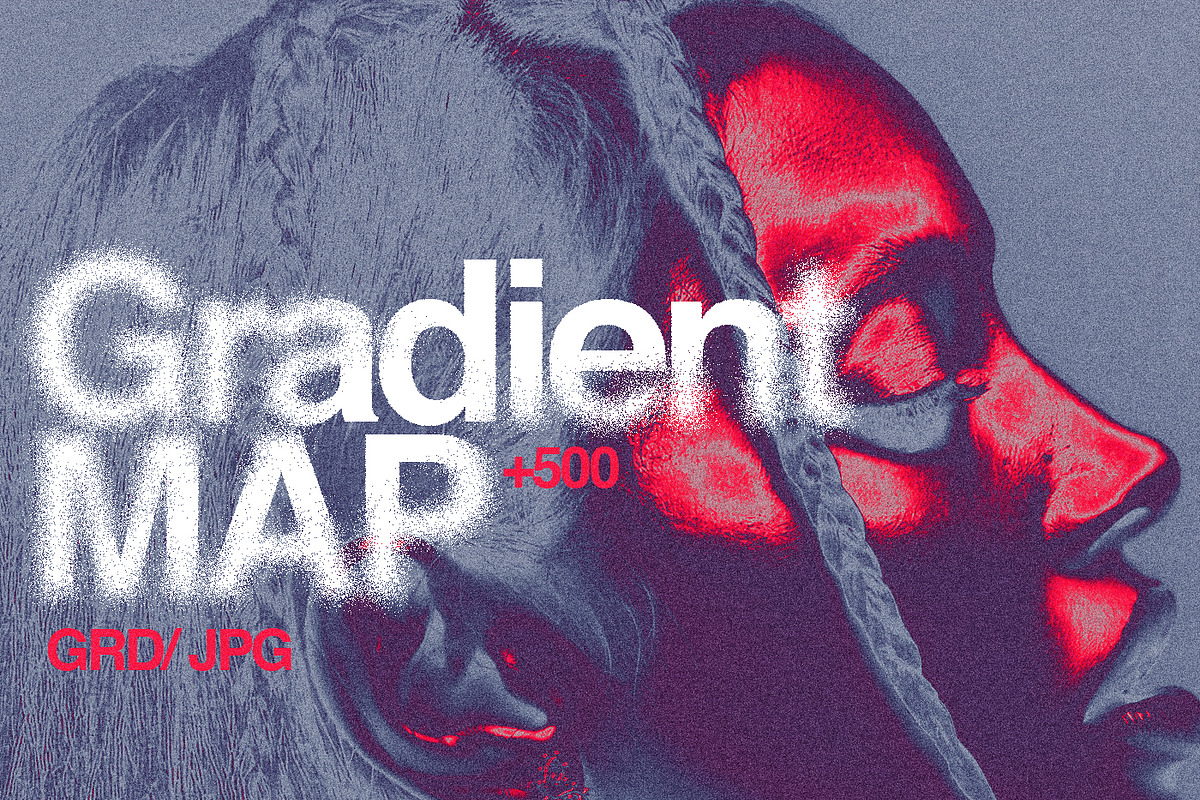 +500 Gradients Map Pack, a Gradient Add-On by Züli ® (Photo 1 of 3)