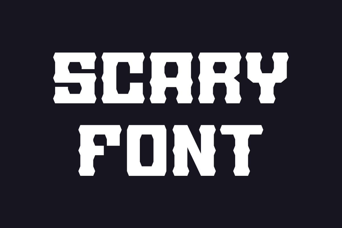 Supper Haunted, a Serif Font by alon kelakon (Photo 2 of 6)