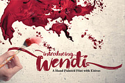 Wendi Typeface, a Script Font by Olexstudio (Thumbnail 1 of 4)
