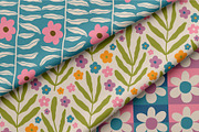 50 Groovy Retro Seamless Patterns, a Pattern Graphic by AnnArt (Thumbnail 7 of 8)