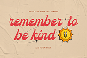 Klethih | Retro Script Font, a Script Font by Denustudios (Thumbnail 2 of 15)