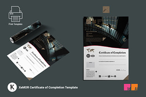 XeMOR Certificate Of Completion