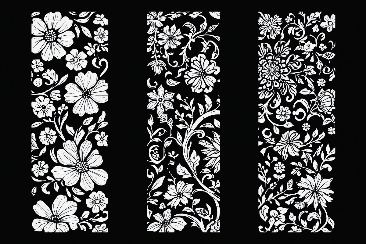 Intricate Floral Laser Cut Panel, a Graphic by balal (Photo 8 of 11)