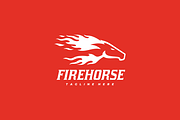 Fire Horse Illustration Vector Logo, a Branding & Logo Template by yopie (Thumbnail 2 of 3)