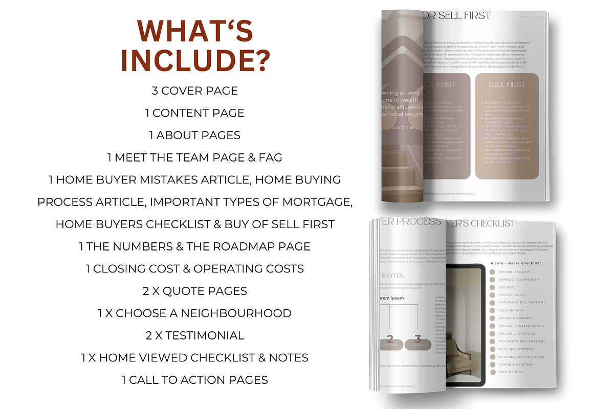 Buyer's Guide Canva Template, a Marketing Template by Digital By Nikoleta (Photo 2 of 11)