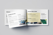 HR Employee Handbook Landscape, a Brochure Template by Pixelpick (Thumbnail 2 of 9)