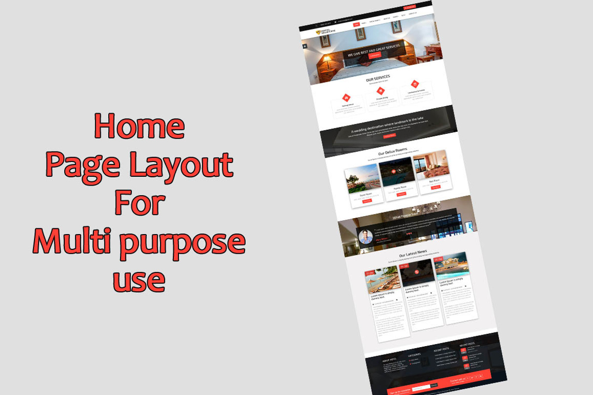 Hotel-Melbourne WordPress theme, a WordPress Template by ASIATHEMES (Photo 4 of 9)