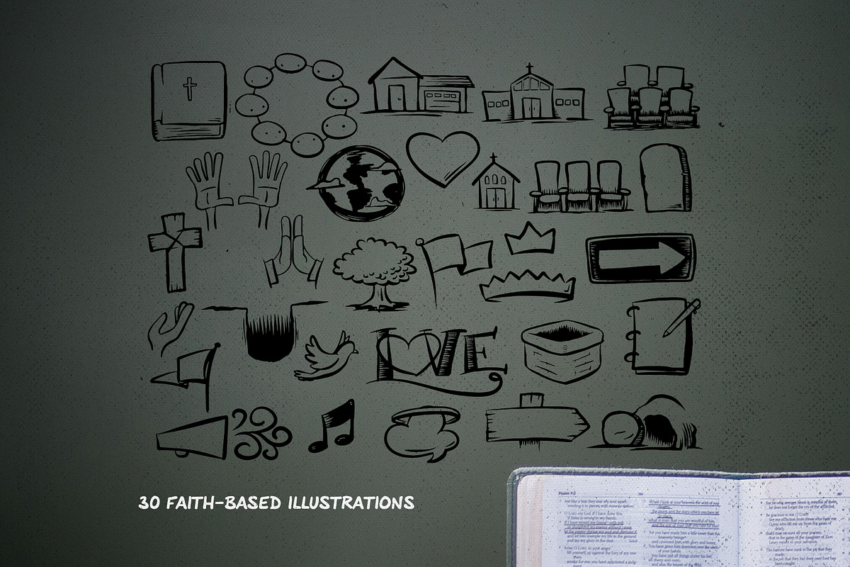 All of It: Sketchnote Bundle, a Food Illustration by Mitch Made (Photo 14 of 21)