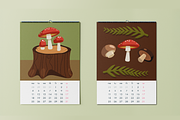 Wild Mushroom Illustrations, a Seasonal Illustration by ThePixelLibrary (Thumbnail 8 of 10)