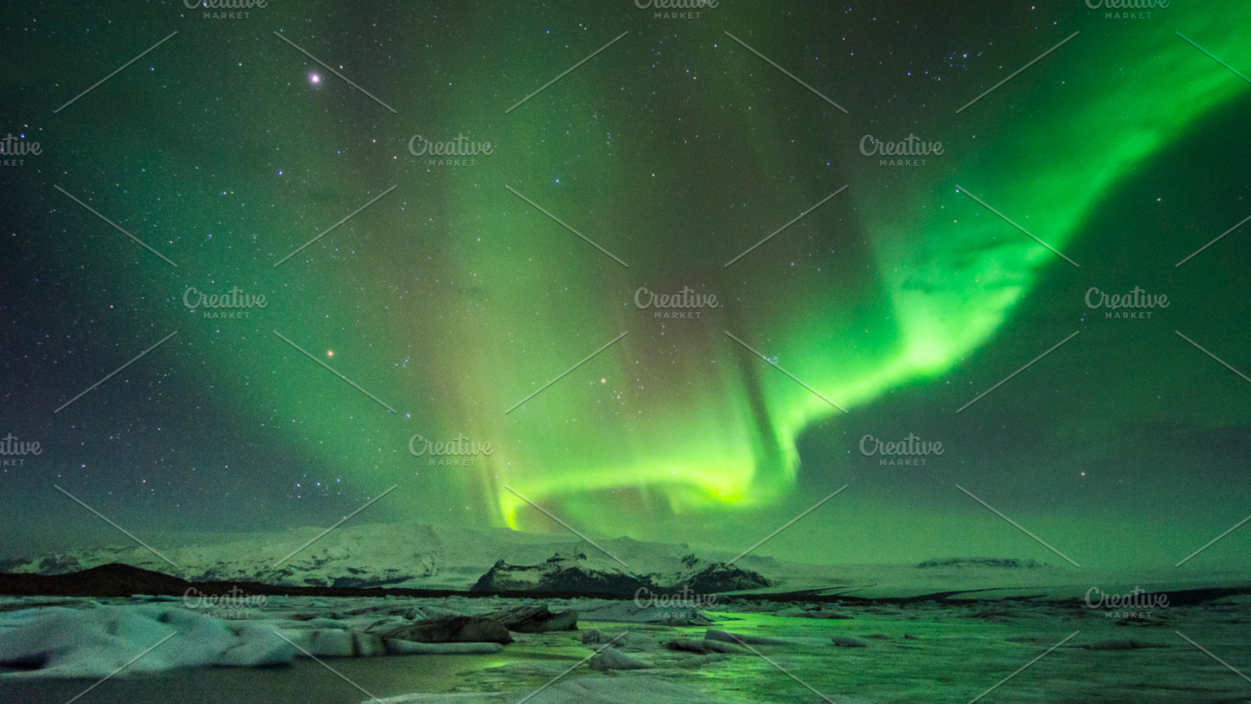 The Northern Lights Featuring Northern Lights And Aurora