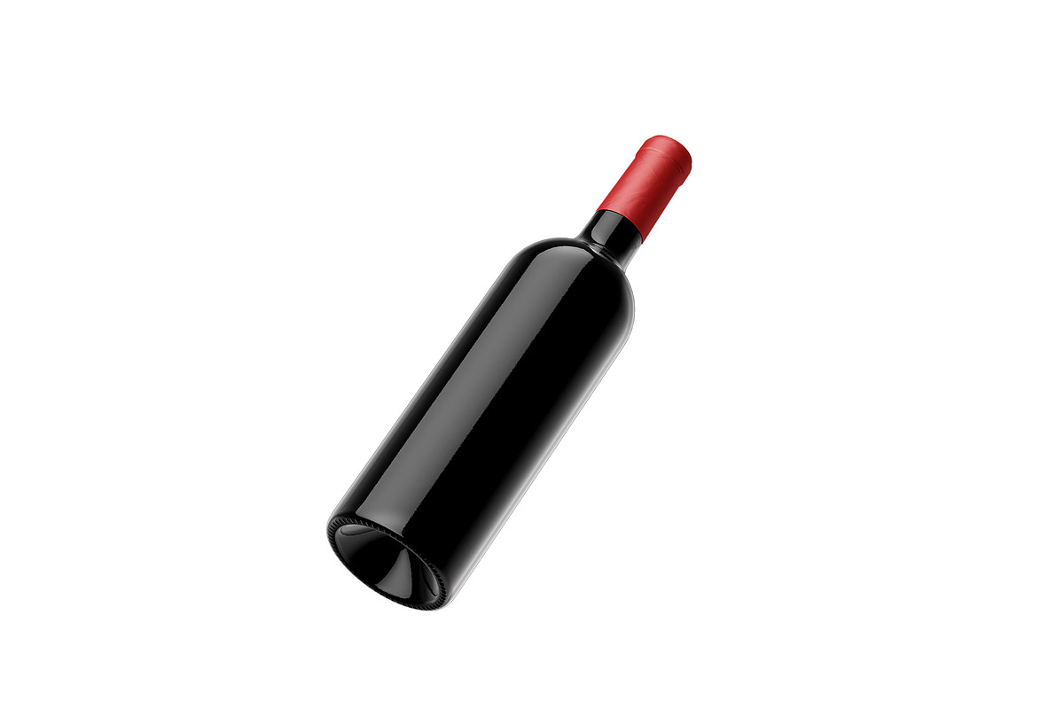 Wine Bottle Mockup, a Product Mockup by Designbuys (Photo 7 of 14)