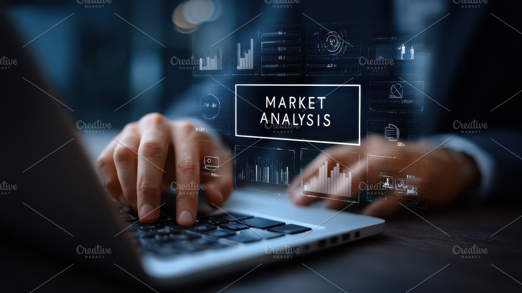 Market Analysis Data Charts Graphs L, a Photo by Pixeness Studio