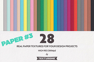 Paper #3 - 28 High-Res Craft Papers