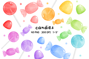 Candies Clipart