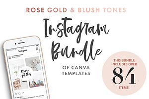 Canva Template Blush Bundle