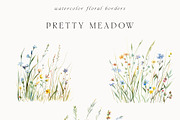 Waterolor Floral Borders Bundle, a Decorative Illustration by Lana Elanor (Thumbnail 47 of 97)