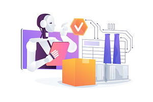 AI-Streamlined Compliance abstract, a Technology Illustration by Visual Generation