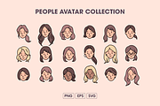People Avatar Pack, an Object Graphic by Sinando Studio (Thumbnail 3 of 4)
