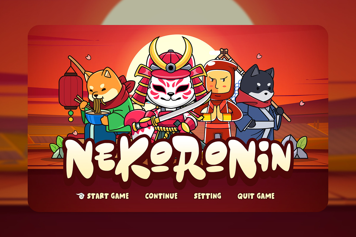 Yokai Game - Japanese Anime Font, a Sans Serif Font by Typia Nesia (Photo 7 of 13)