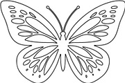 Ornamental Butterfly SVG Bundle, an Object Graphic by Gfx_Store (Thumbnail 3 of 16)