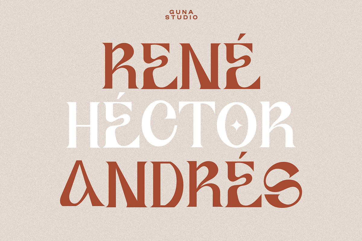 ZENQIBAR - Display Serif, a Serif Font by Guna Studio (Photo 7 of 10)