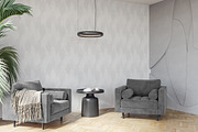 Wallpaper mockup Luxury living room, a Household Mockup by Hunny Badger (Thumbnail 5 of 7)
