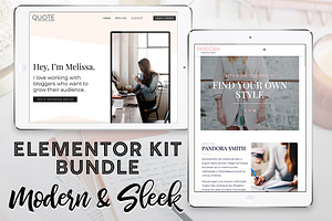 Sleek & Modern // Elementor Bundle