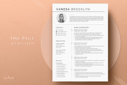 Headshot Resume Template, a Resume Template by MAM Design (Thumbnail 2 of 10)