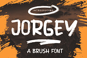 Jorgey, a Handwritten Font by Gatype (Thumbnail 1 of 7)