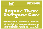 Mind Blowing font, a Font by weknow (Thumbnail 5 of 5)
