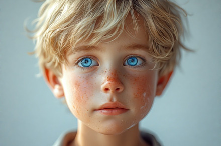 Blond boy with blue eyes, a Person Photo by ComfortQ