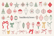 Festive Decor Vector Illustrations, a Decorative Illustration by Emma Webb Studio (Thumbnail 3 of 10)