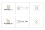 300 Geometric Premade Logo Bundle, a Branding & Logo Template by XpertgraphicD (Thumbnail 25 of 63)