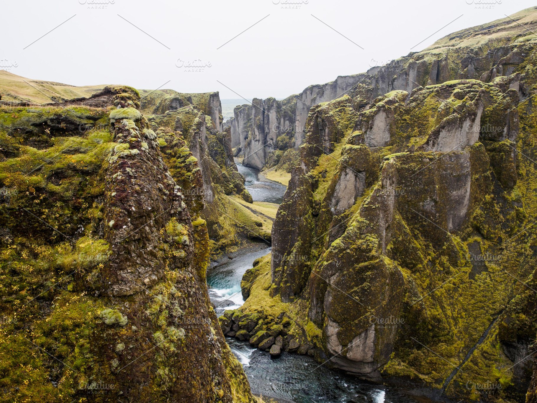Majestic Icelandic Canyon, a Photo by ugmonk