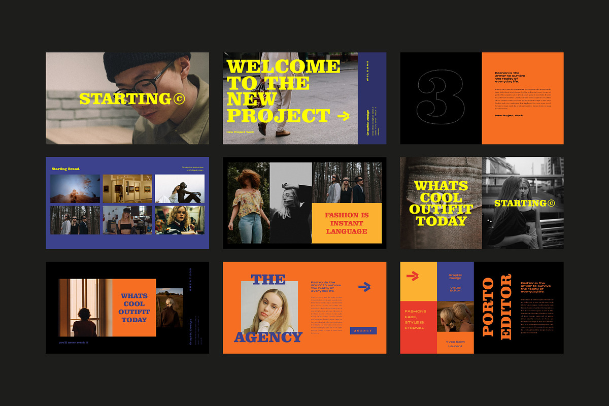 Starting Powerpoint Template, a Presentation Template by Yo Slide