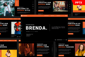 BRENDA Powerpoint Template